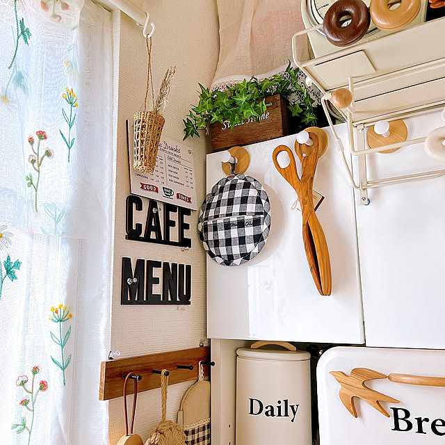 Kitchen,インテリア雑貨大好き,スタジオクリップの鍋つかみ♡,ナチュラルカフェ風 eriharuの部屋
