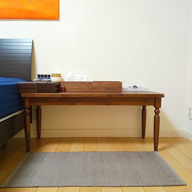 My Desk,小物収納,寝室,収納,まとめて投稿,サイドテーブル,ナイトテーブル,ベッドサイドテーブル,ベッドサイド,ベッド横収納 rikkyの部屋