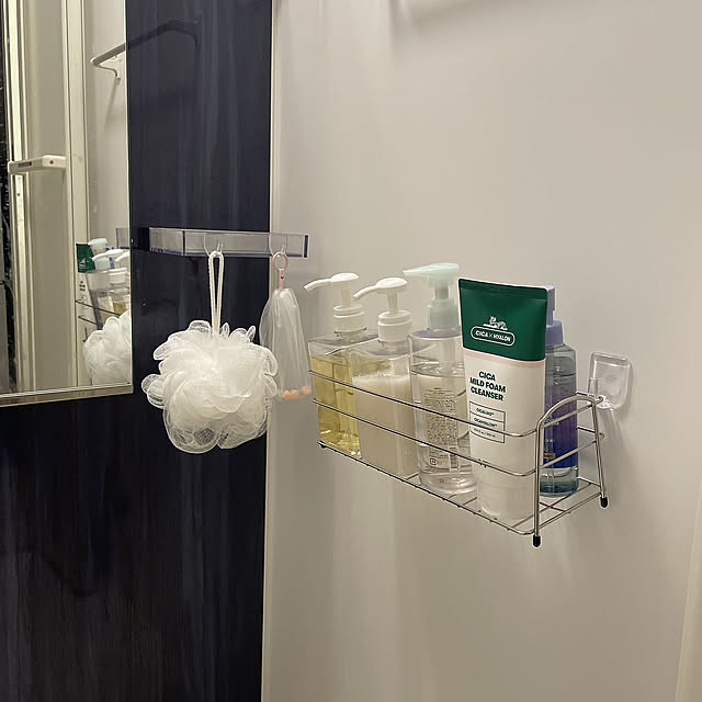 シャンプーボトル,シャンプー,バスルーム収納,バスルーム,お風呂収納,お風呂場収納,お風呂場,セリア,新生活,1K,ワンルーム,一人暮らし,ひとり暮らし,ダイソー,Bathroom mioponneの部屋