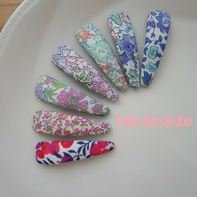 My Shelf,リバティ,パッチンピン,ハンドメイド,リバティパッチンピン,リバティピン,ヘアアクセサリー merciの部屋