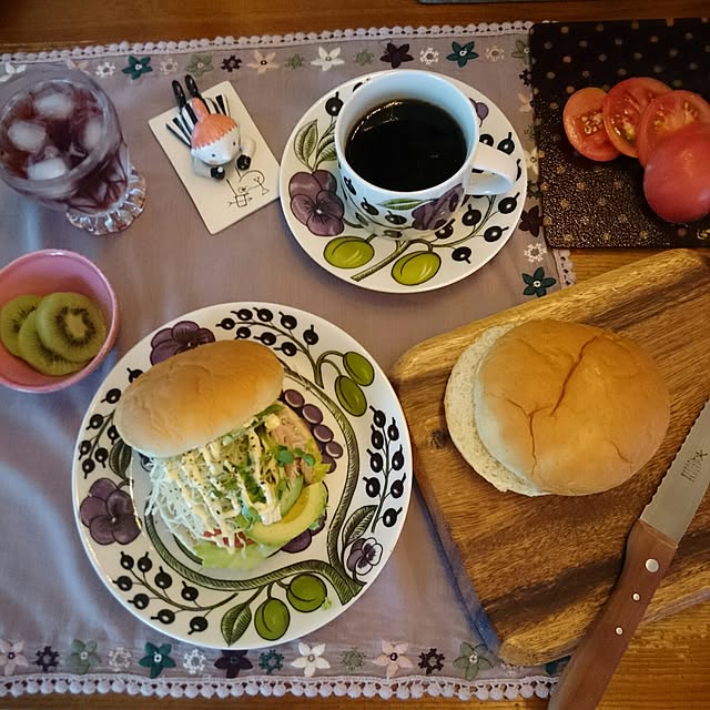 My Desk,パラティッシ,モーニングセット,北欧食器,ムーミングッズ ahsaの部屋