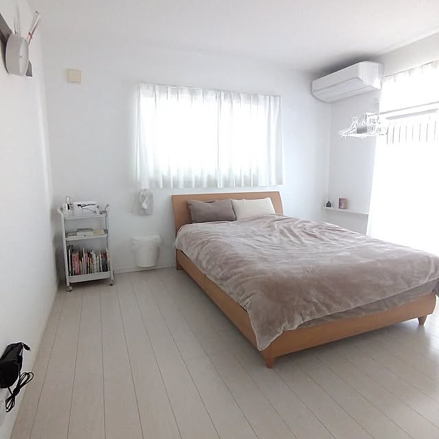 Bedroom,建売住宅,寝室,8畳,すっきり暮らす,整理収納アドバイザー,住宅収納スペシャリスト,床にモノを置かない rumiの部屋