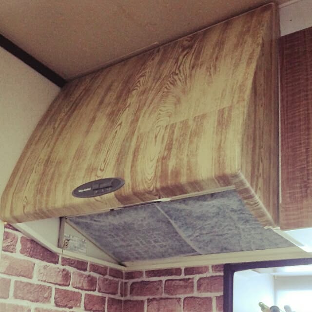 Kitchen,Ｓｅｒｉａ,ダイソー,カフェ風,DIY,中古住宅リフォーム cherryの部屋