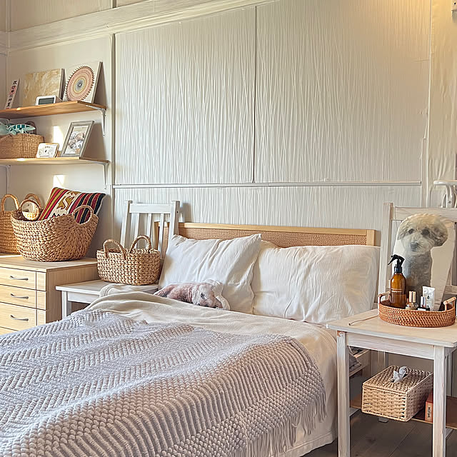 Bedroom,元和室,寝る前のルーティン,サボンの香り,オゥパラディ,おやすみブレンド,無印ルームフレグランス,無印良品,サンタール・エ・ポーテ　ピローミスト,サンタール・エ・ボーテ,ピローミスト,香りのある暮らし,セルフリフォーム,断捨離,老後を考える,老後の暮らし yukarimamaの部屋