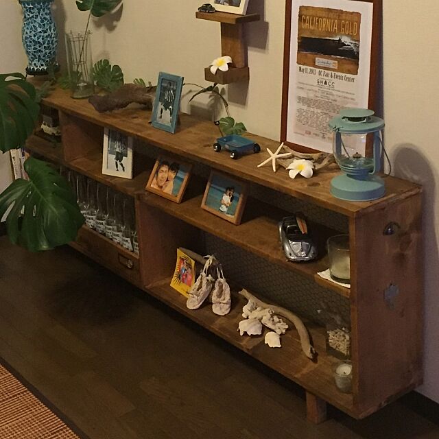 My Shelf,シェルフDIY,雑貨,ナチュラル,DIY,観葉植物,ハンドメイド kenkenの部屋