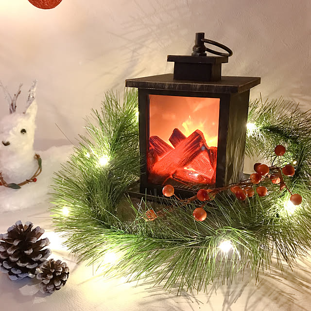 松ぼっくり,ニトリ2020クリスマスモニター,クリスマスコーディネート,おうち時間,クリスマス,ニトリ,ナチュラルインテリア,LEDライト,Bathroom norikoko310の部屋