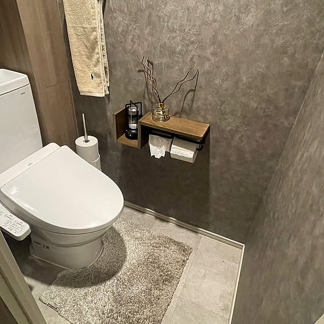 Bathroom,一人暮らし,木が好き,マンション新築,DIY,クロス張替え,クロス貼りDIY KATSUの部屋