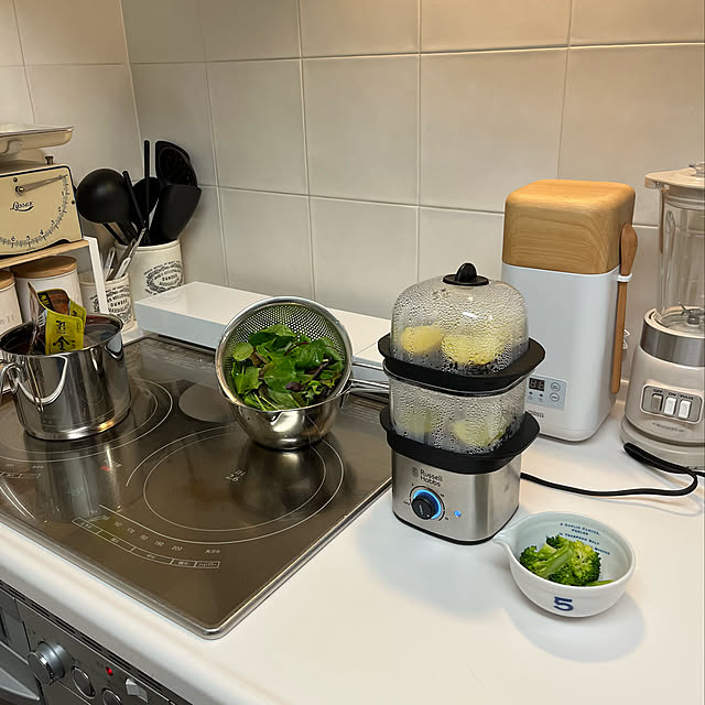 キッチン家電,山崎実業,ラッセルホブス,ガラスブレンダーリコ,調理家電,tosca,Russell Hobbs,クイックミニスチーマー,スチーマー,レコルト,プリズメイト,tower,発酵グルメポット,Kitchen Atelier.mの部屋