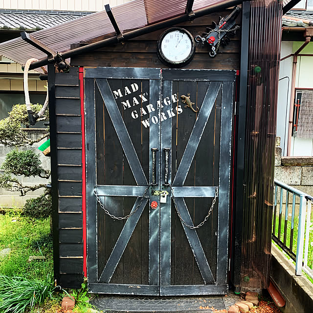 ガレージDIY,DIY,MADMAX風,男前,Entrance shunityの部屋