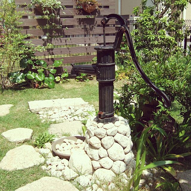 雨水利用,井戸,庭 shimakumaの部屋