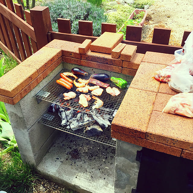 Entrance,BBQ,DIY,BBQコンロ台DIY nanaの部屋