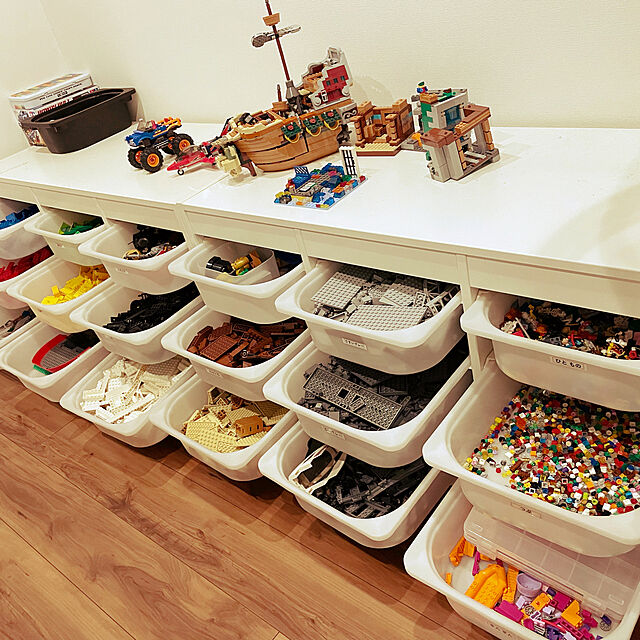 LEGO収納,トロファスト,IKEA,My Shelf studio-olimpicoの部屋