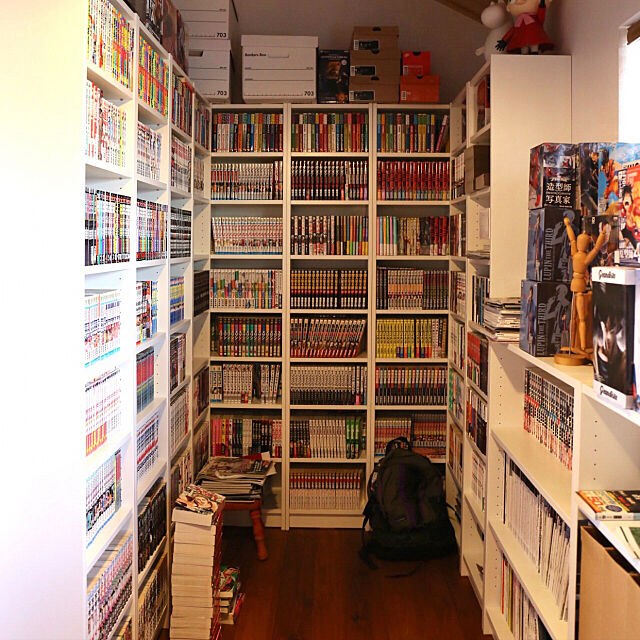 漫画部屋,書斎,My Shelf akaneの部屋