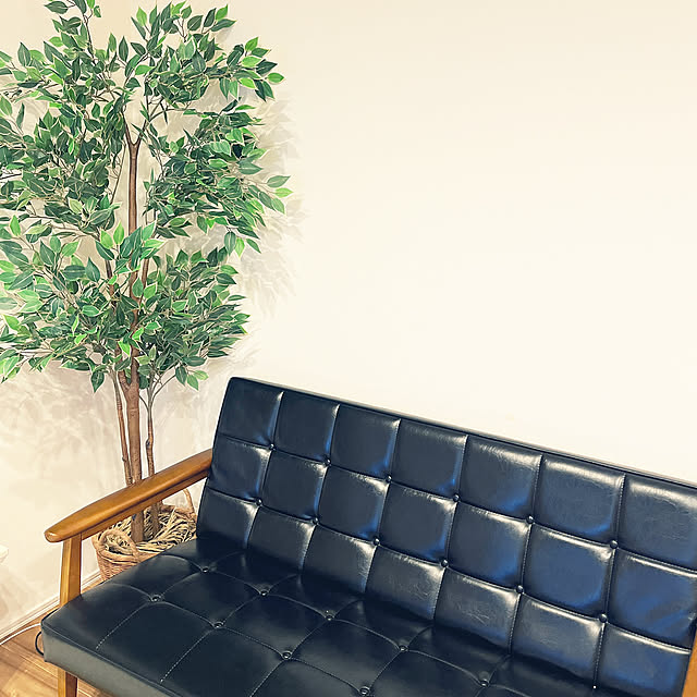 Lounge,IKEA フェイクグリーン,IKEA フェイカ,IKEA,カリモク60 Ｋチェア,フェイクグリーン jagaricoの部屋