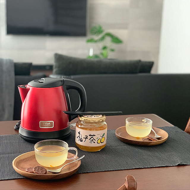 無印良品,メゾンシリーズ,ティファール,おうちカフェ,男前,おうち時間,シンプル,かっこいい家,モノトーン,ダイニング,My Desk yun-neyonの部屋