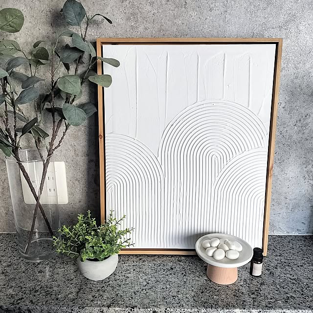 ニトリ,フランフラン,フェイクグリーン,IKEA,イケア,カウンター,ホワイトインテリア,買ってよかったもの,アートポスター,アートポスターのある暮らし,マンション暮らし,子供のいる暮らし Riokkumaの部屋