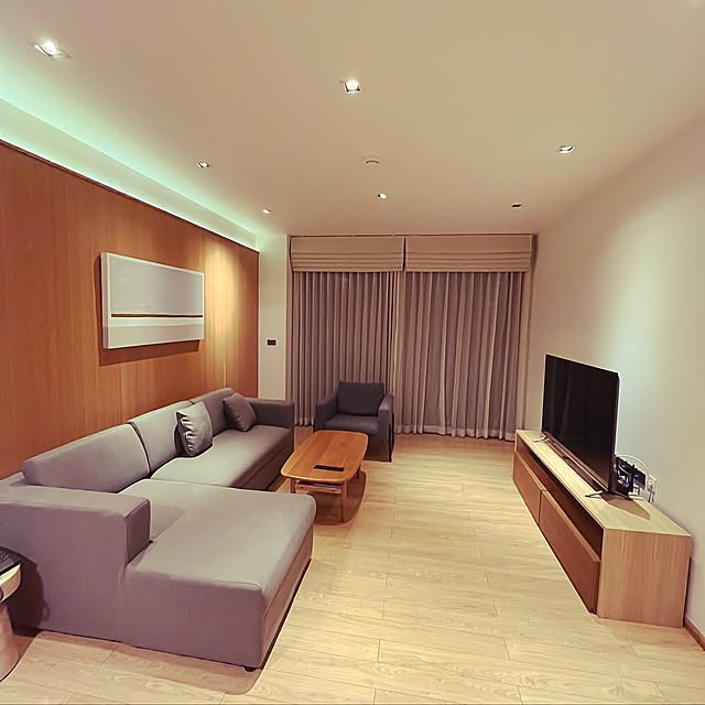 Lounge,絵のある暮らし,ソファ,IKEA,シンプル maecocoの部屋
