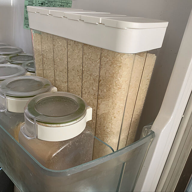お米の保存,Kitchen,冷蔵庫の中 k.s.hanaの部屋