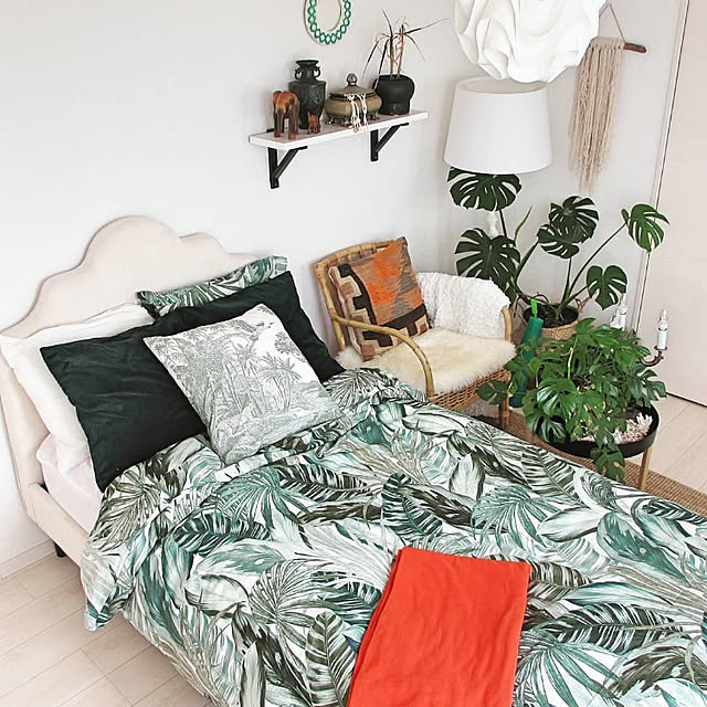 Bedroom,ベッドルーム,ベッド,BOHO,Boho Style,BOHOインテリア,boho beach style,ボーホースタイル,ボーホー,海外インテリア,海外風インテリア,海外インテリアに憧れる,jungalow,jungalow style,IKEA,イケア,H&M HOME,Francfranc,一人暮らし,ひとり暮らし,1人暮らし,CHAMPI HOUSE,RC栃木支部,インスタグラム⇒champi39 CHAMPIの部屋