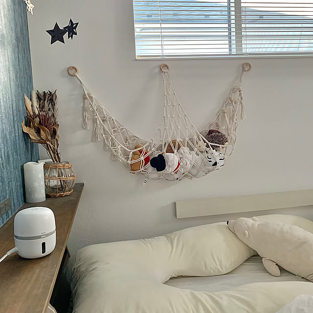 Bedroom,ぬいぐるみ,ぬいぐるみ収納,連投すみません,こどもと暮らす。,アース製薬,虫対策,快適な暮らし,モニター投稿,マモルーム,ハグモッチ,暮らしのハンドブック2024 Minteaの部屋