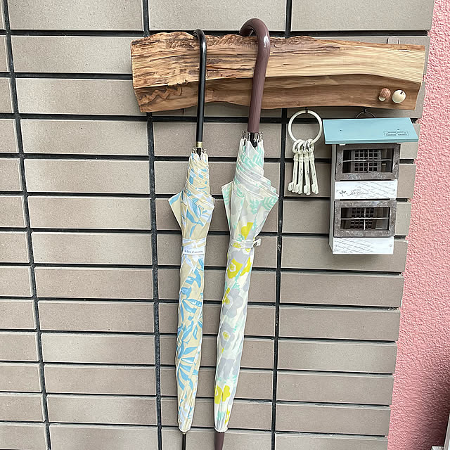 端材 DIY,3M コマンドフック,傘掛けDIY,傘掛け,傘立て,ナチュラル,ナチュラルインテリア,雑貨,おうち時間,Entrance,フック,3M コマンドフック 屋外用 snowの部屋