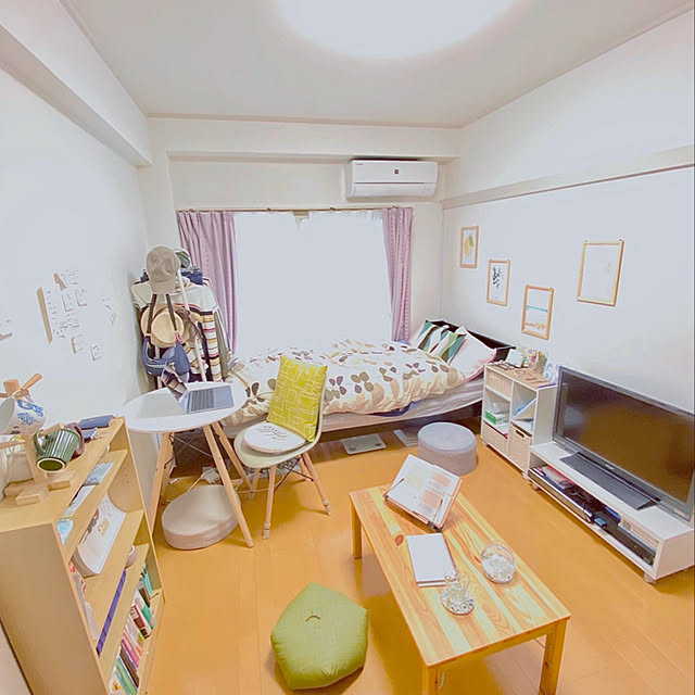 「24m2。前向きに暮らせる、ふんわり明るく品よく華やかなお部屋づくり」 by Hiroさん