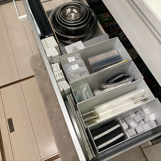 「収納の内側が乱れない！使いやすくすっきりものが落ち着くしまい方」 by nonさん