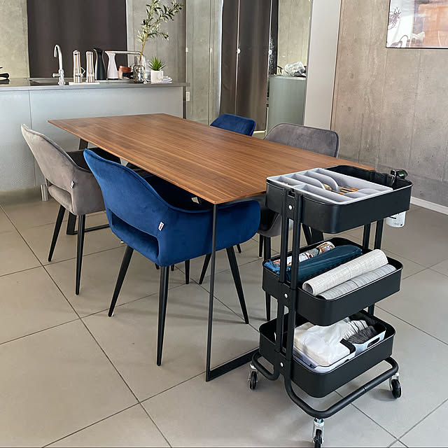 【オフィスで使用】ARIA KYOTO　ZIGGYテーブル 天板ウォルナット オフィスで使用】ARIA KYOTOZIGGYテーブル 天板ウォルナット