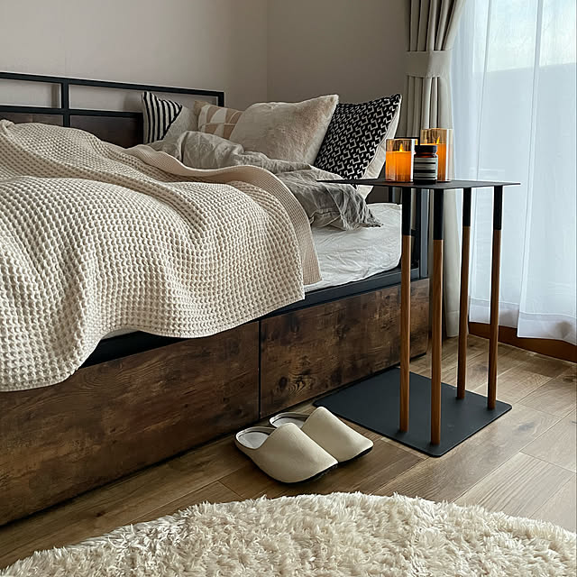 「25m2。あたたかくナチュラルに、心地よく好きを魅せる穏やかなお部屋づくり」 by Kanoさん