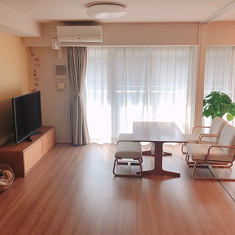 無印良品でつくるくつろぎ空間♪リビングでもダイニングでもつかえるシリーズを使ったコーディネート実例