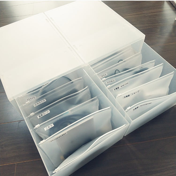 お部屋のスッキリは無印良品で叶える☆ユーザーさんおすすめの収納グッズ | RoomClip mag | 暮らしとインテリアのwebマガジン お部屋のスッキリは無印良品で叶える☆ユーザーさんおすすめの収納グッズ | RoomClip mag | 暮らしとインテリアのwebマガジン