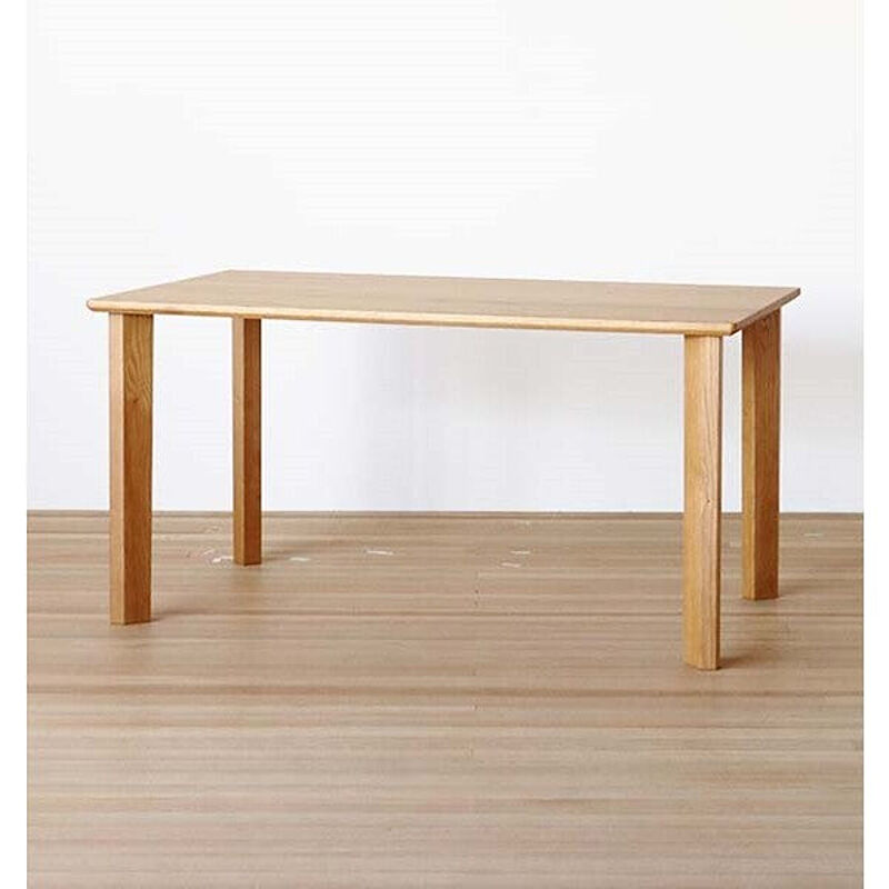 ダイニングテーブル 135cm幅 カラー２色 ナチュラル ブラウン 木製 オーク 北欧 テーブル ウッドテーブル 4人掛け 食卓 DT-45209 組立式 ファインオーク FINE OAK