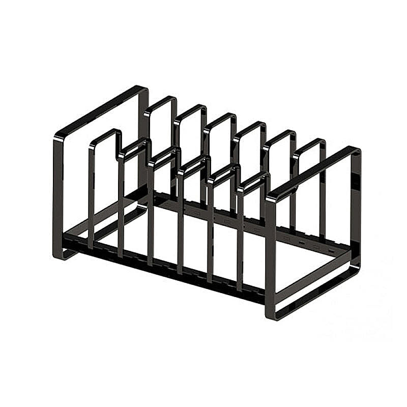 【正規販売店】tower シンク下フライパン＆鍋蓋スタンド タワー 山崎実業 2280 2281 TF-32218