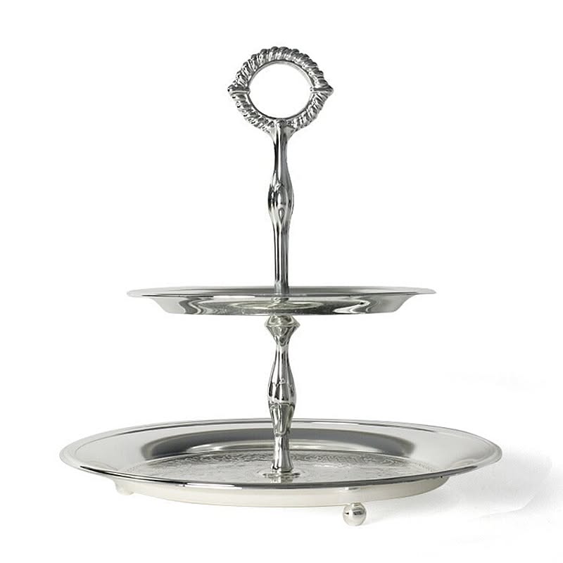 クイーンアン QUEEN ANNE クイーンアン 2段ケーキスタンド 0/6074 ...