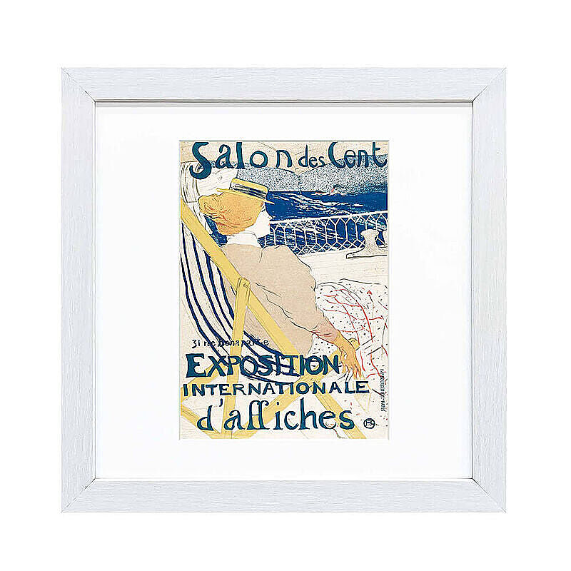 Henri Lautrec（アンリ ロートレック） 54号室の女船客 アートポスター（フレーム付き） m11491