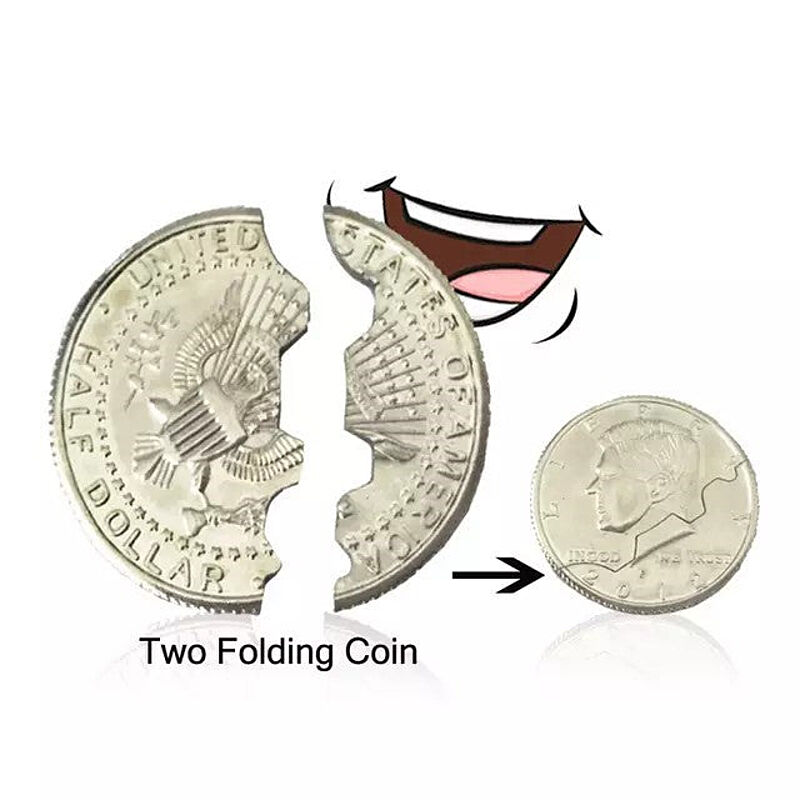 折りたたみ式 コイン ドル コイン表示 マジック コインツール コインクリエイティブ マジックトイ 2つ折り マジック道具 通販 Roomclipショッピング
