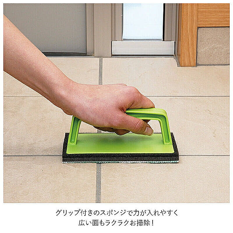 市場 アズマ 浴室床洗い ツンツンブラシが溝の奥まで入り込む 凸凹床のお掃除に 浴室掃除用ブラシ スポンジ面:約7×16cm 市場 アズマ 浴室床洗い ツンツンブラシが溝の奥まで入り込む 凸凹床のお掃除に 浴室掃除用ブラシ スポンジ面:約7×16cm
