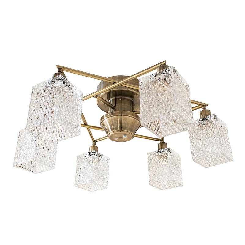 Ampoule シーリングライト 照明 おしゃれ シャンデリア 6灯 ガラス リビング ダイニング モダン アンティーク 天井照明 ゴールド クローム 8畳 10畳 六芒星 明るい リモコン Loie ロイエ6cのレビュー 口コミとして参考になる投稿4枚 Roomclip ルームクリップ