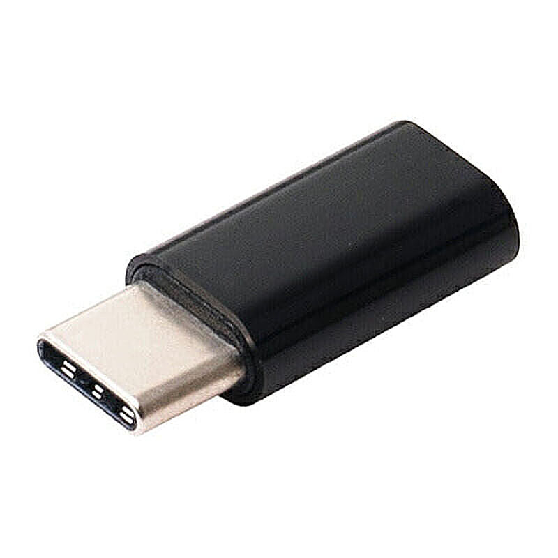 ミヨシ USB2.0 microB-USB TypeC変換アダプタ ブラック USA-MCC 管理No. 4951241144007