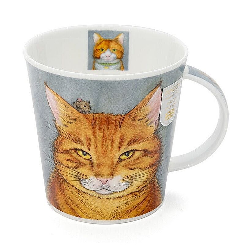 ダヌーン マグ CATS Dunoon GINGER LOMOND Mug REGAL 王らしき茶トラ猫 人気デザイナー LOMOND