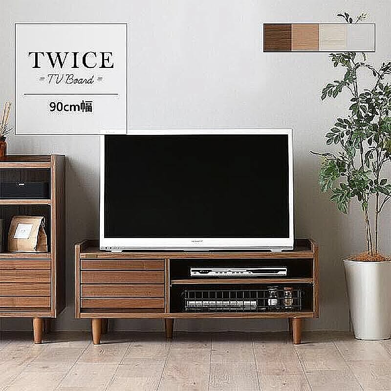大特価 佐藤産業 Twice テレビ台 ローボード 幅150cm 奥行40cm 高さ37 5cm ブラウン 50型対応 美しい木目 コード穴 可動棚 Tw37 150l Br