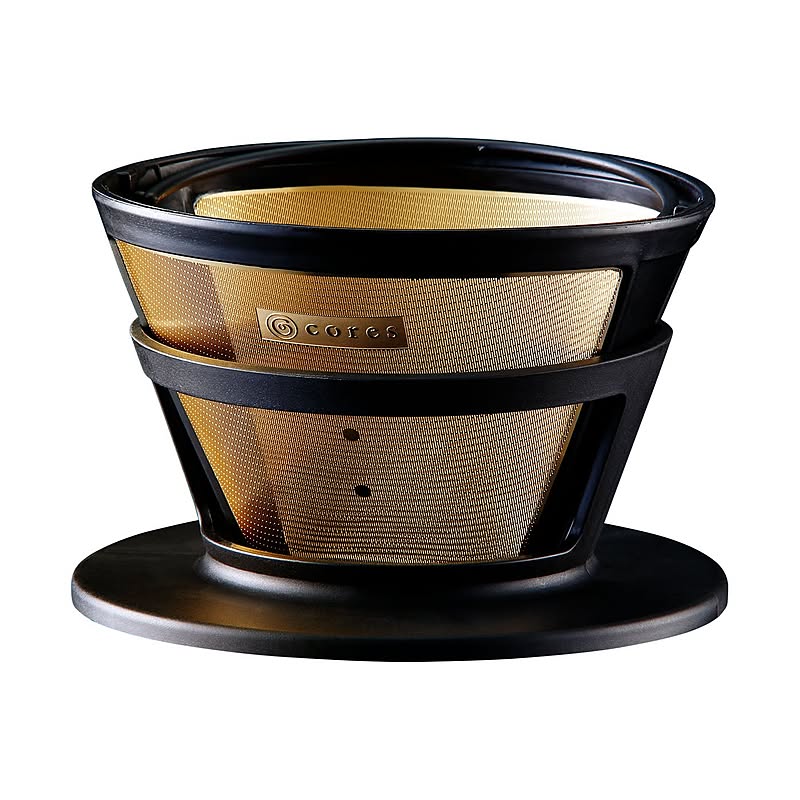 GOLD FILTER ゴールドフィルター C286BK （2〜8杯用）コーヒーフィルター/純金メッキ