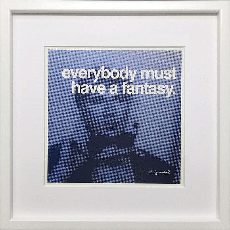 【bicosya/美工社】Andy Warhol / アンディ・ウォーホル EVERYBODY MUST HAVE A FANTASY