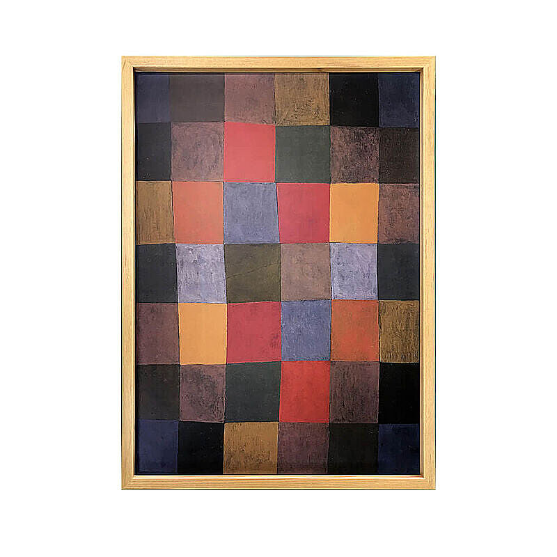 Paul Klee（パウル クレー） New Harmony 1936  アートポスター（フレーム付き） m11937