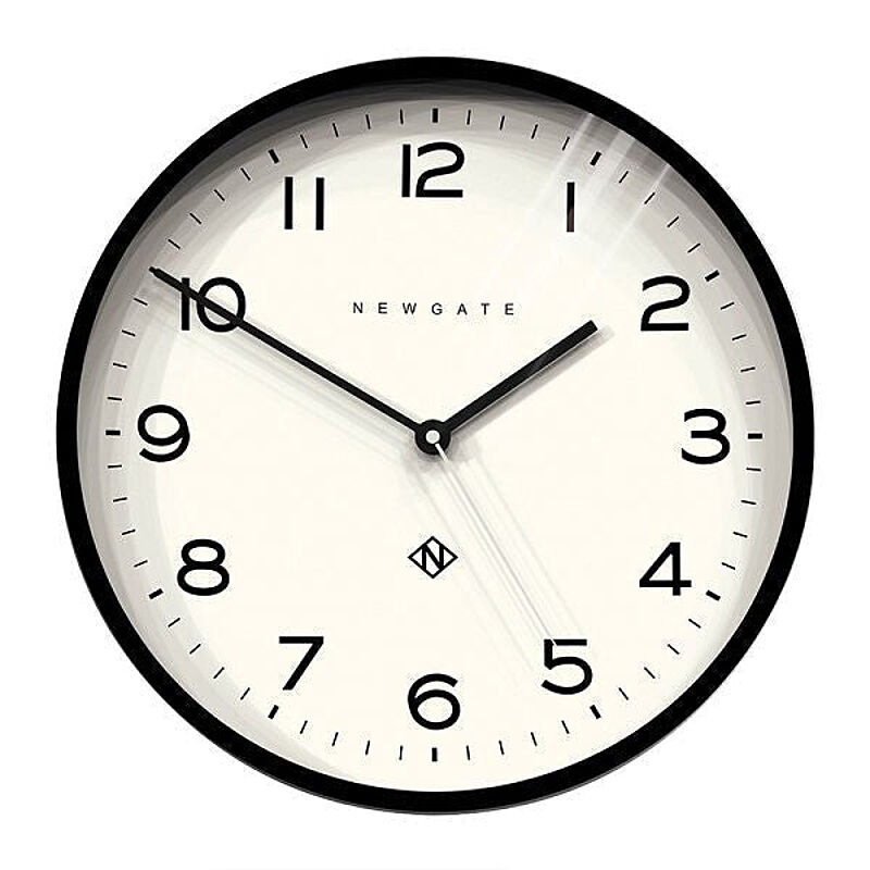 NEW GATEニューゲート掛け時計  Number Three Echo Wall Clock - Black　NTEWC-BK　ニューゲート時計
