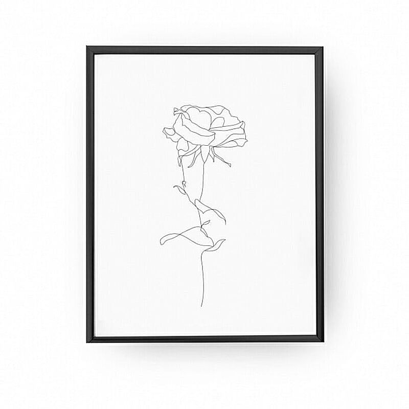 LOVELY POSTERS | ROSE PRINT | A3 アートプリント/ポスター【北欧 シンプル おしゃれ】