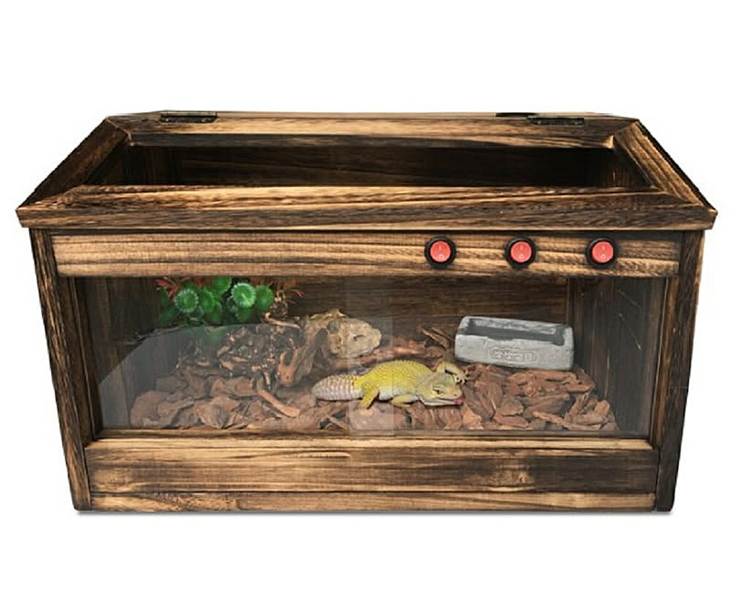 古道具 木製 木枠 ガラスケース 飼育ケース ケージ 小動物 爬虫類 昆虫