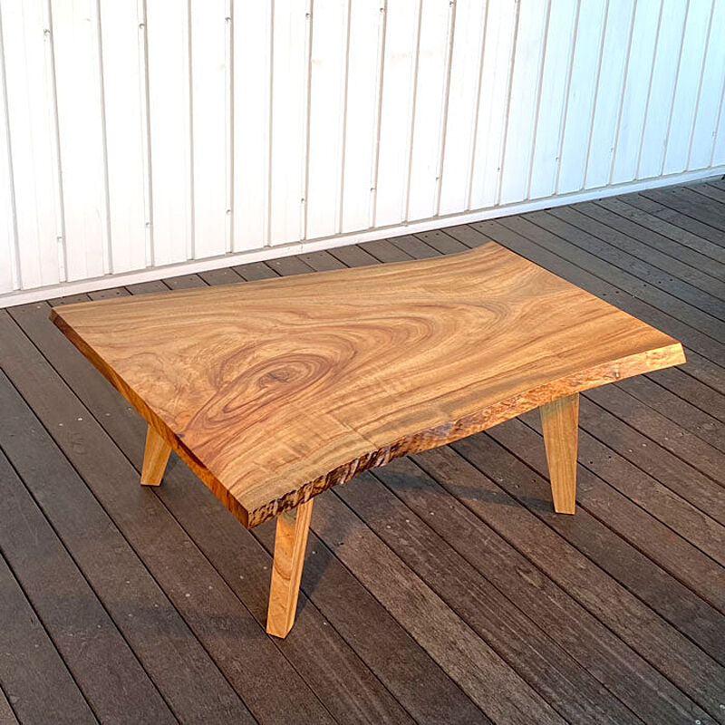 一枚板 座卓 天然木 ローテーブル -704- - 座卓・ちゃぶ台
