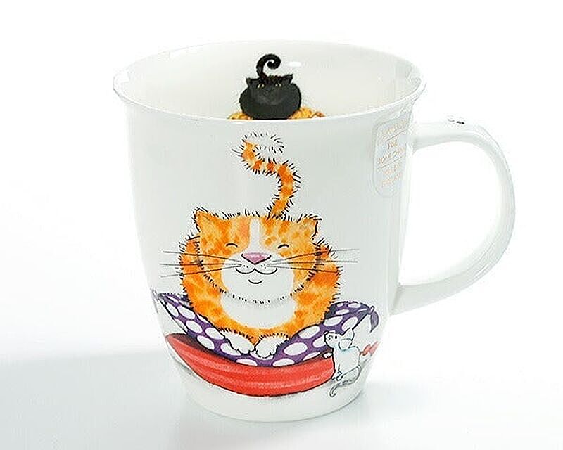 ダヌーン マグ NEVIS のんびり茶トラ猫 COMFY CATS GINGER Dunoon Mug