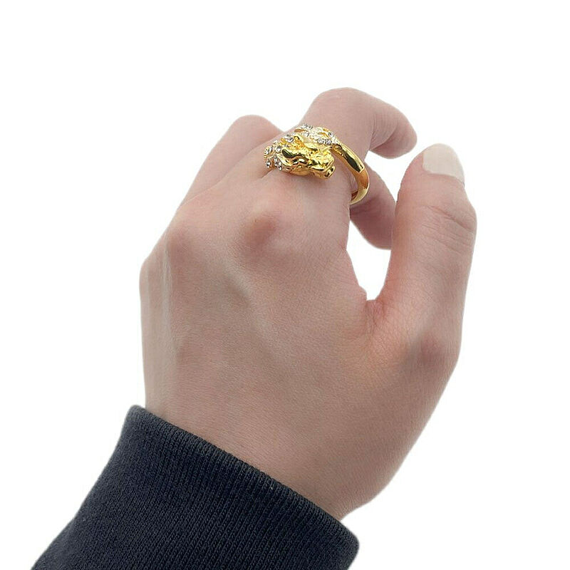 ゴールド リング エレガント 指輪 20号 貴族 高級感 ゴージャス 派手 通販